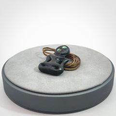 Hand Carved New Zealand Jade Tiki Pendant