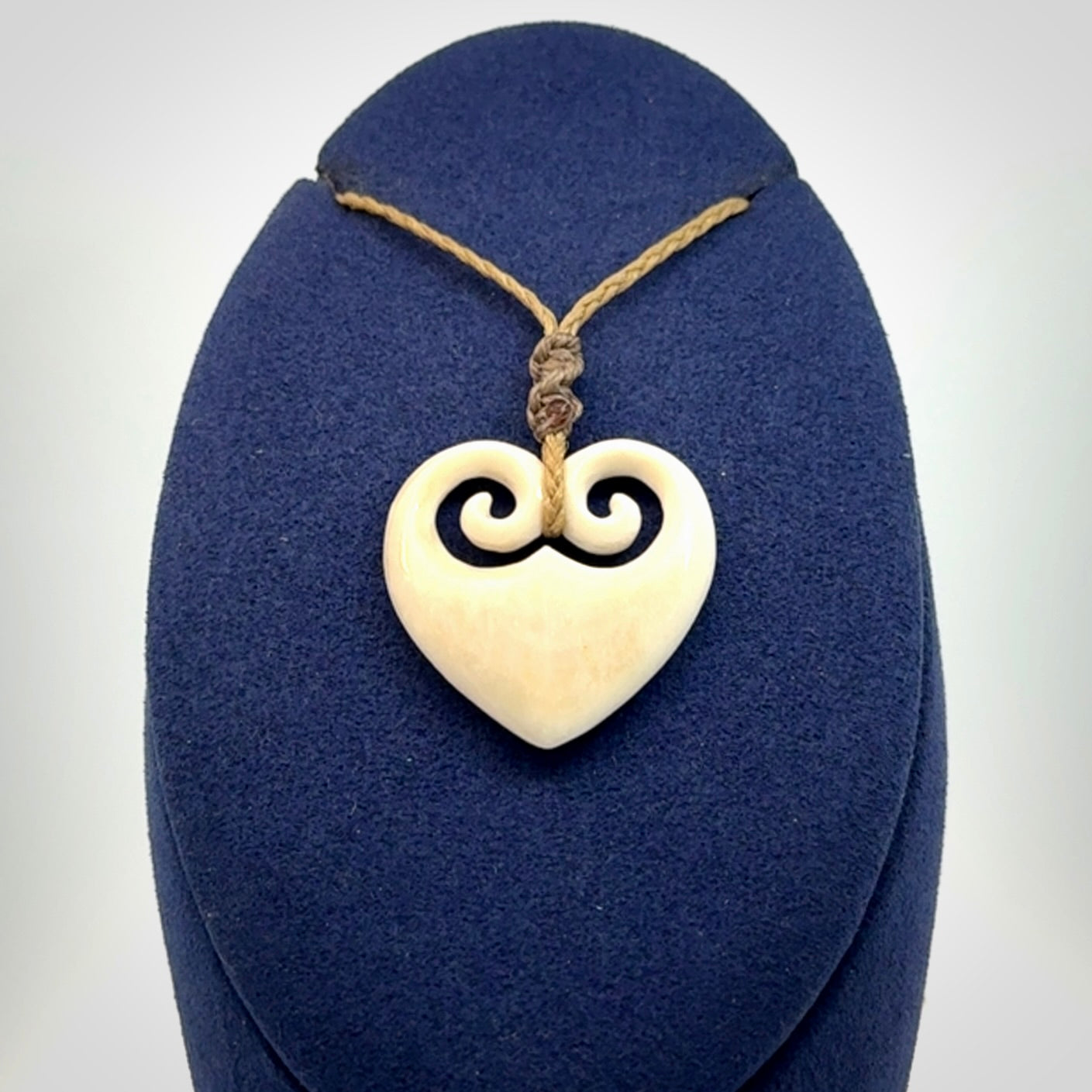 Beautiful Bone Heart Pendants