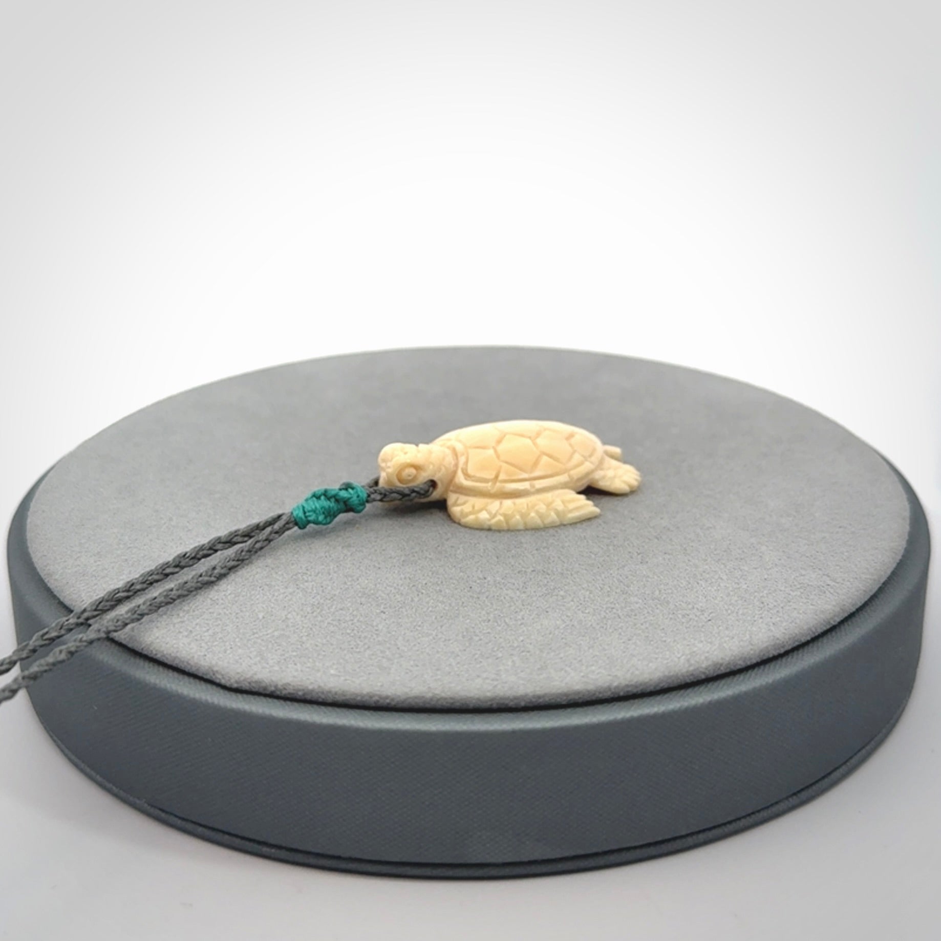 Beautiful Turtle Pendants, Carved in Ancient Woolly Mammoth Tusk