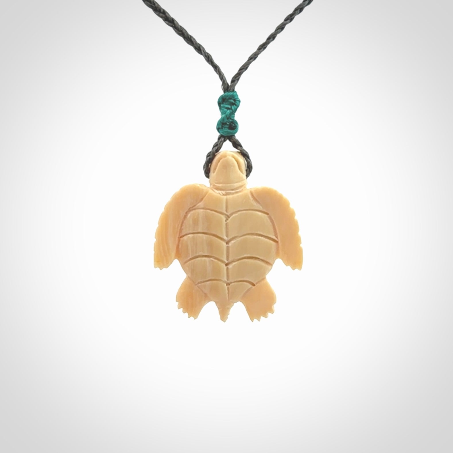 Beautiful Turtle Pendants, Carved in Ancient Woolly Mammoth Tusk
