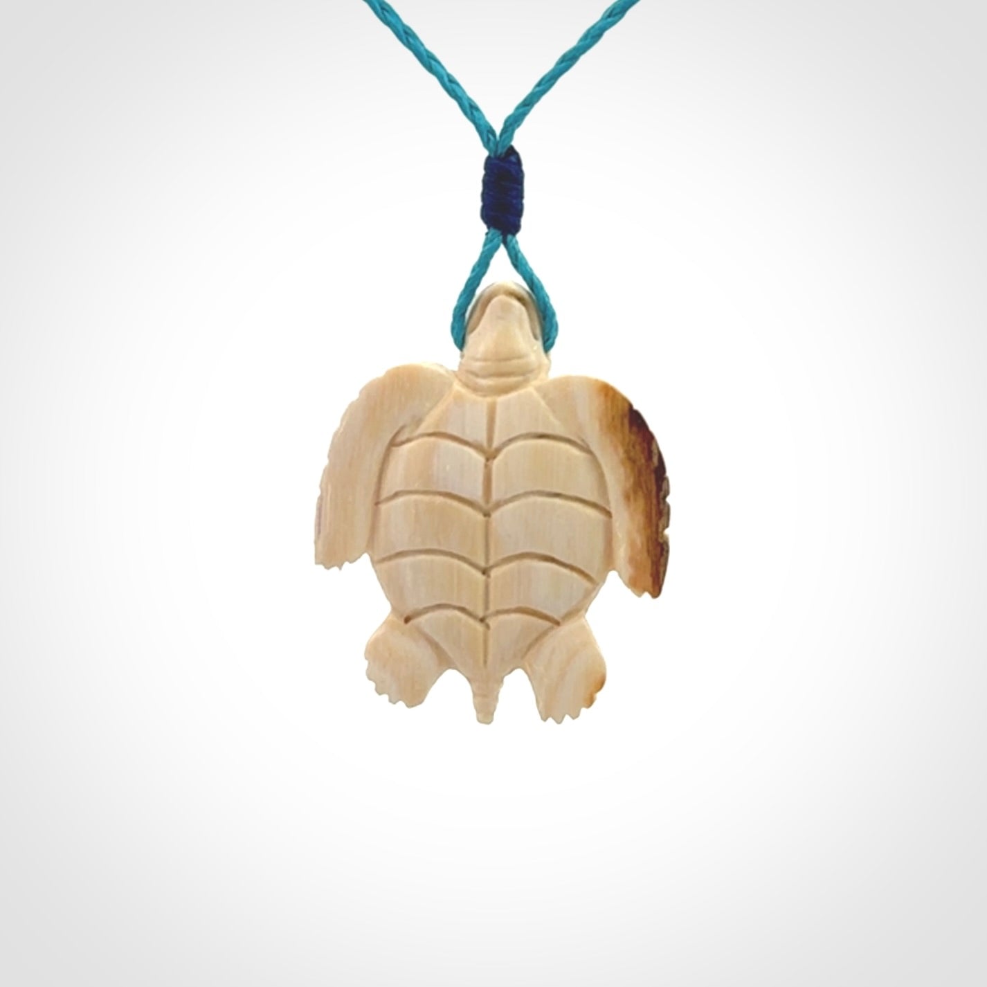 Beautiful Turtle Pendants, Carved in Ancient Woolly Mammoth Tusk