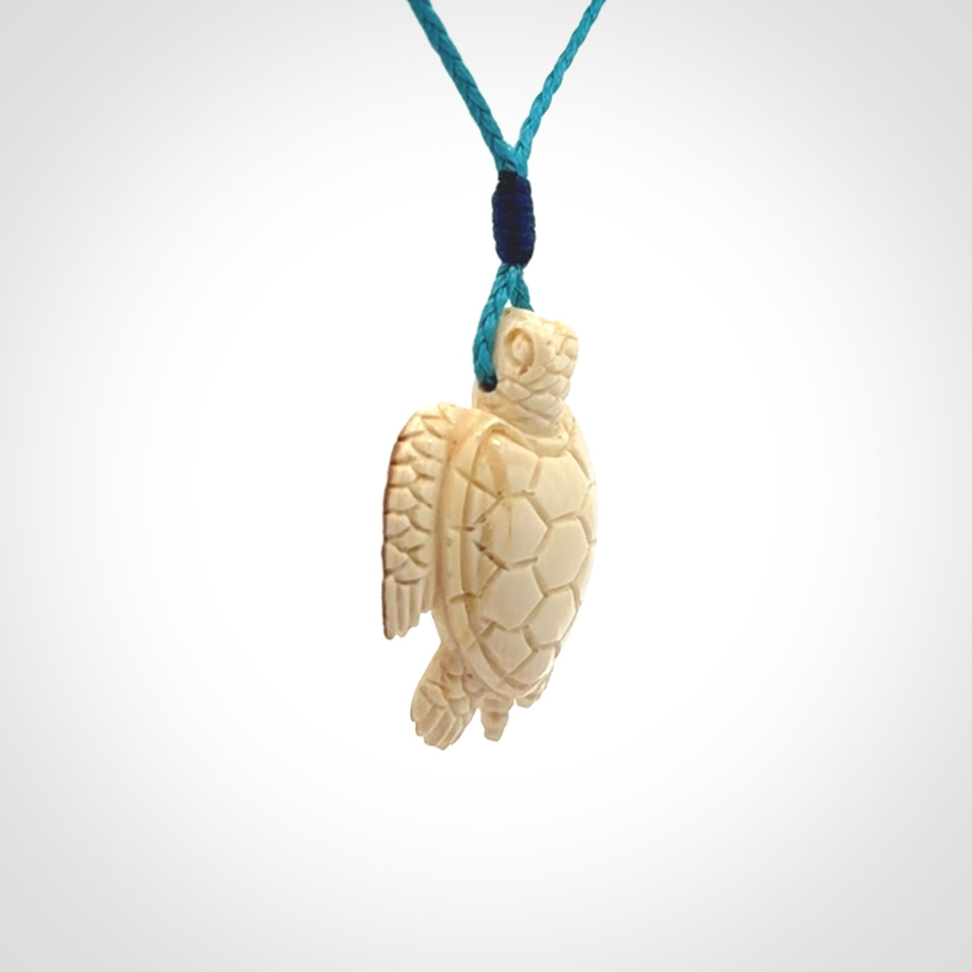 Beautiful Turtle Pendants, Carved in Ancient Woolly Mammoth Tusk