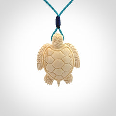 Beautiful Turtle Pendants, Carved in Ancient Woolly Mammoth Tusk
