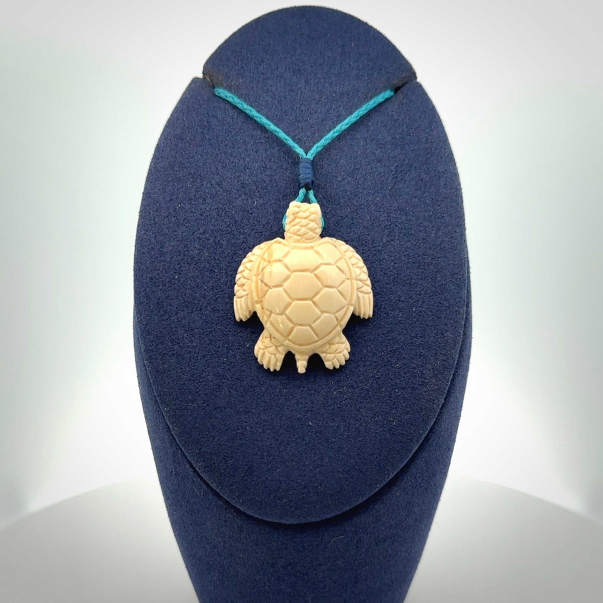 Beautiful Turtle Pendants, Carved in Ancient Woolly Mammoth Tusk