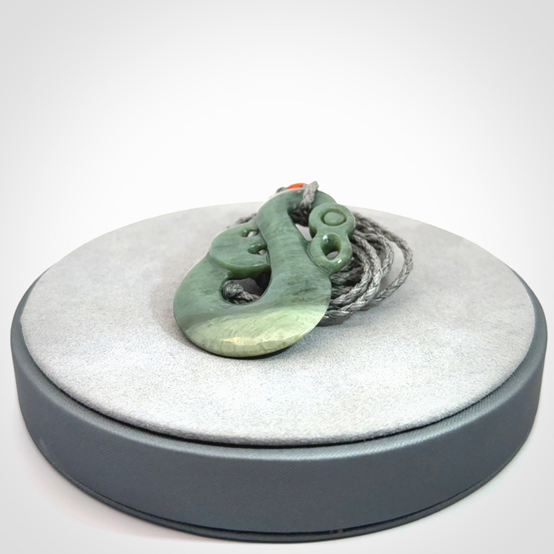Hand carved New Zealand Jade manaia pendant. Hand made polished Manaia necklace for men and women.