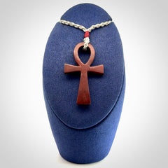 Jasper Ankh Cross Pendant
