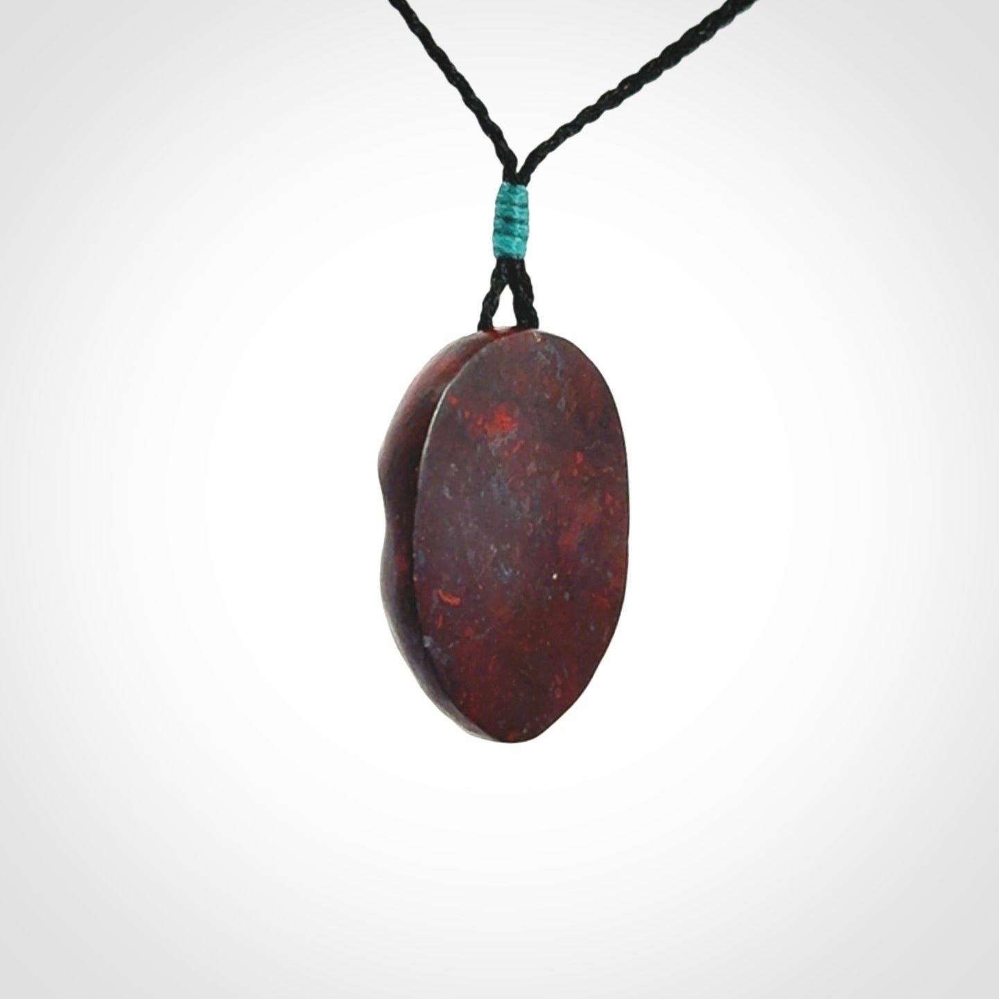 Hand carved jasper stone happy, sad and angry face pendants