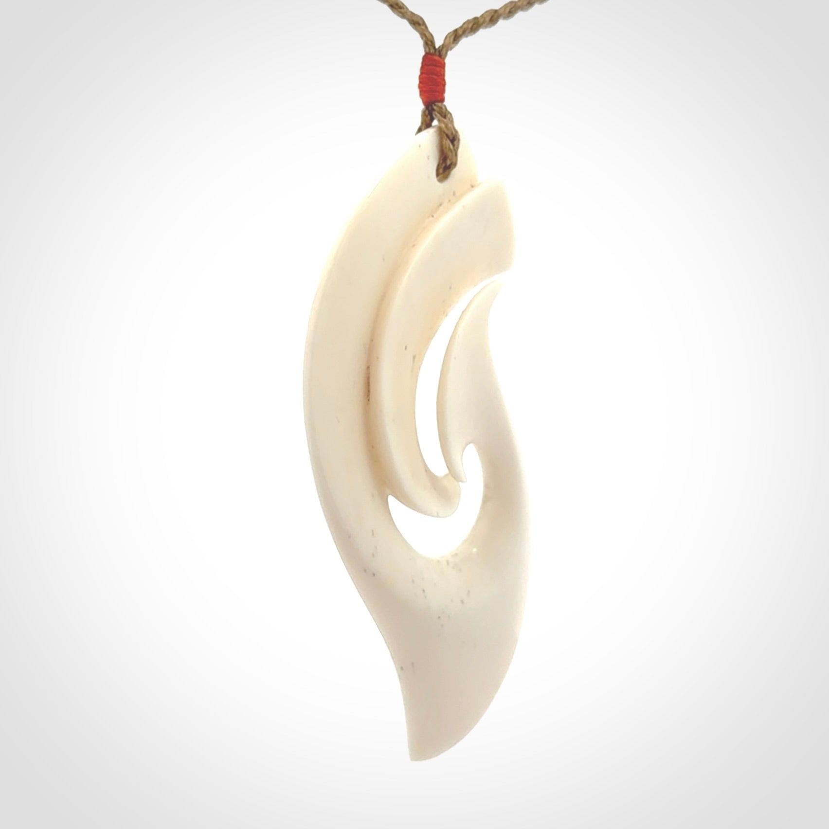 A Stand Out Matau, Hand Carved by Kerry Thompson