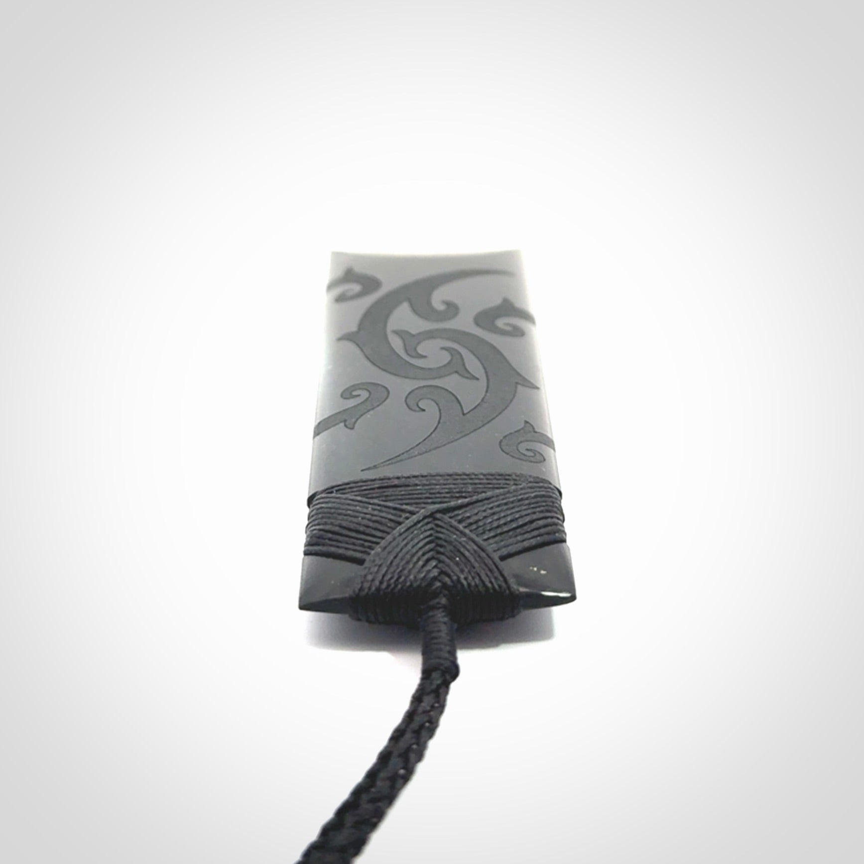 Hand made large New Zealand Tangiwai toki with koru pendant. Hand carved in New Zealand by Kerry Thompson. Unique large Jade Toki with adjustable cord.