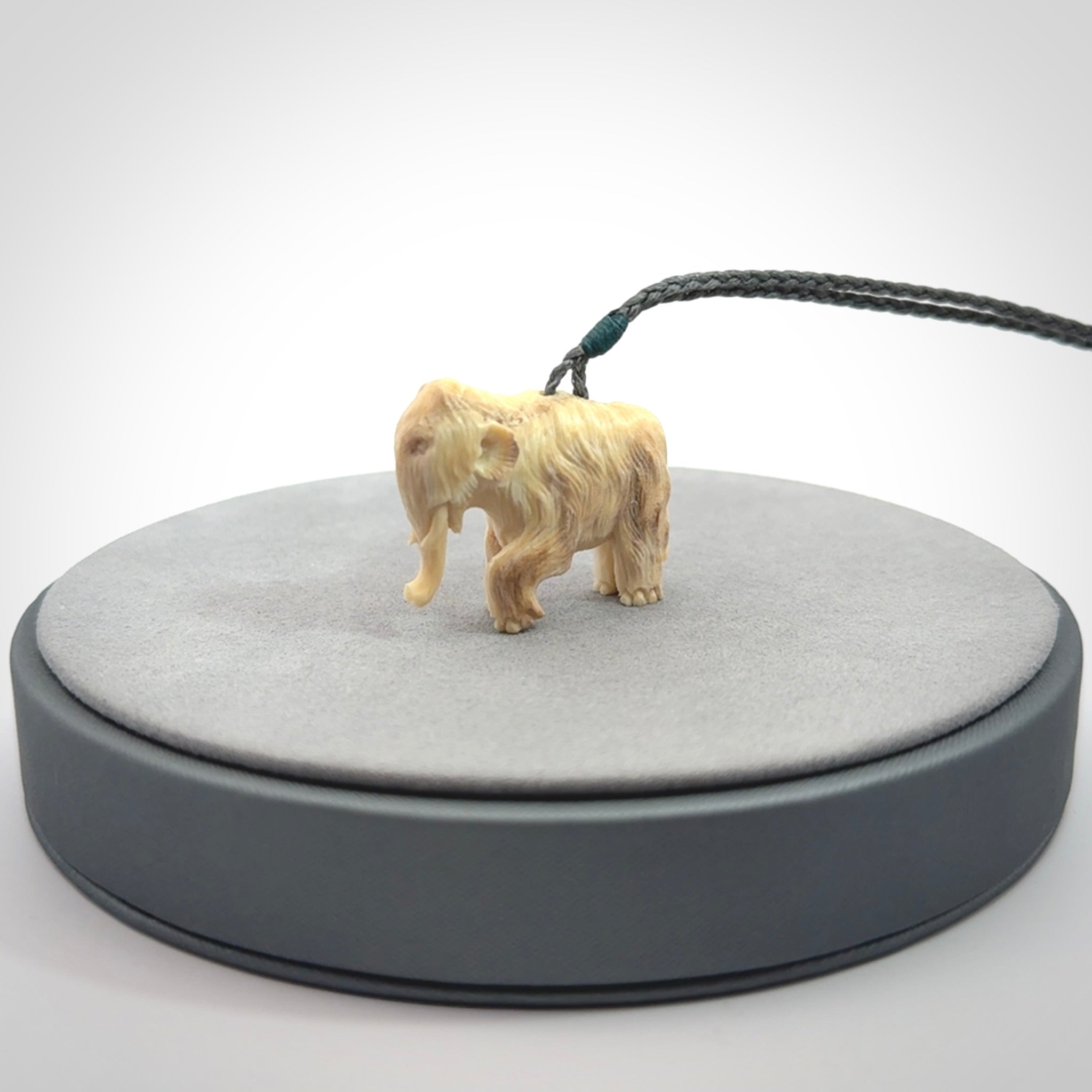 Woolly Mammoth Pendants, Hand Carved in Woolly Mammoth Tusk!