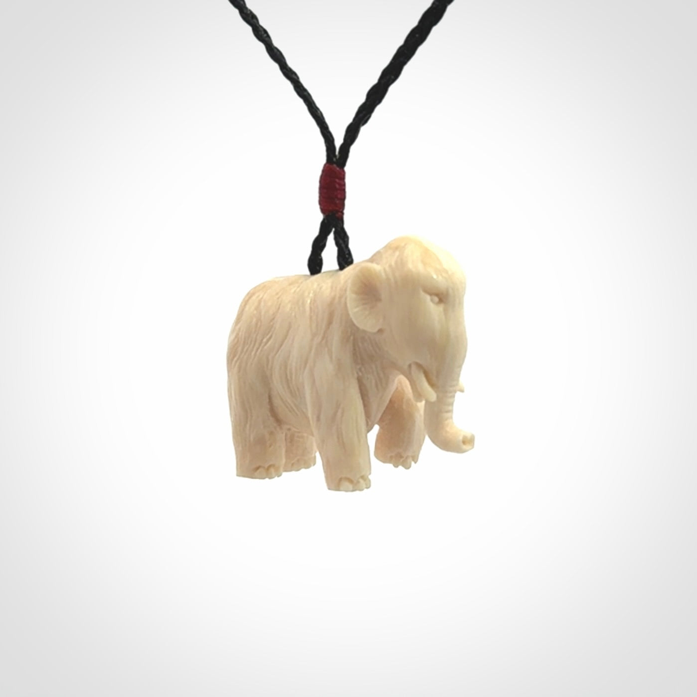 Woolly Mammoth Pendants... Hand Carved in Woolly Mammoth Tusk!