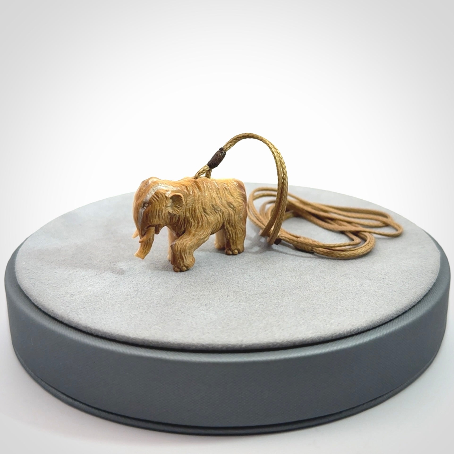 Woolly Mammoth Pendants, Hand Carved in Woolly Mammoth Tusk!