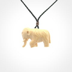 Woolly Mammoth Pendants, Hand Carved in Woolly Mammoth Tusk!