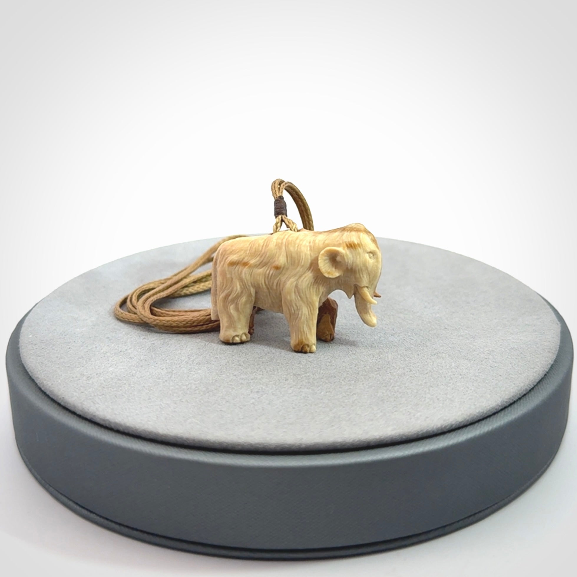 Woolly Mammoth Pendants, Hand Carved in Woolly Mammoth Tusk!
