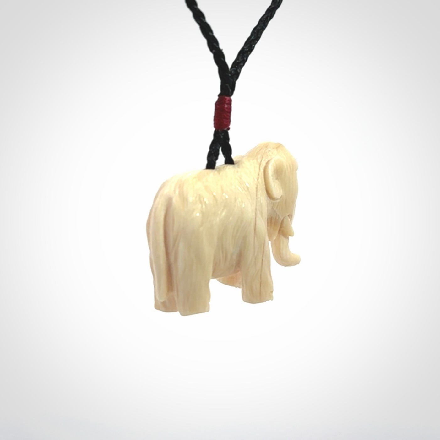 Woolly Mammoth Pendants... Hand Carved in Woolly Mammoth Tusk!