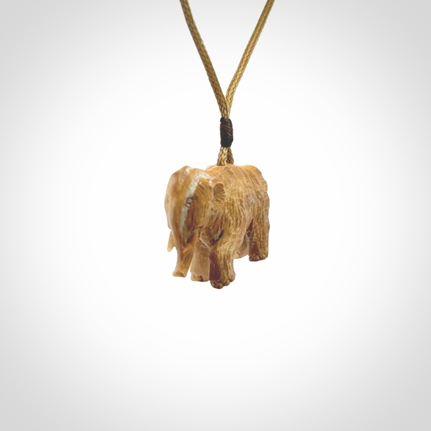 Woolly Mammoth Pendants, Hand Carved in Woolly Mammoth Tusk!