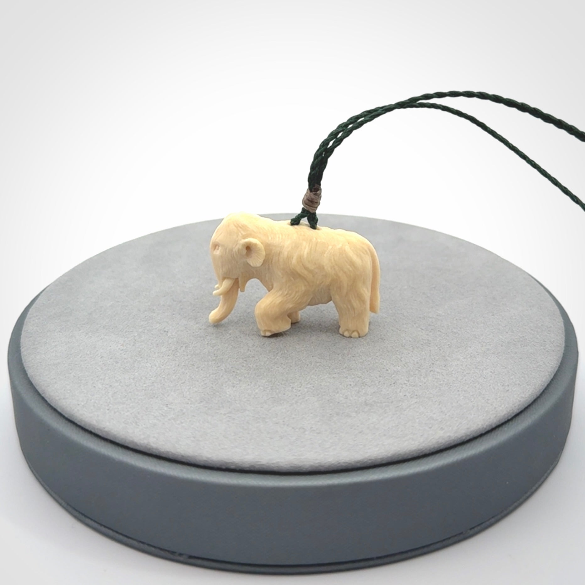 Woolly Mammoth Pendants, Hand Carved in Woolly Mammoth Tusk!