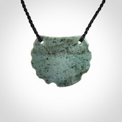 Hand carved New Zealand Jade pendant
