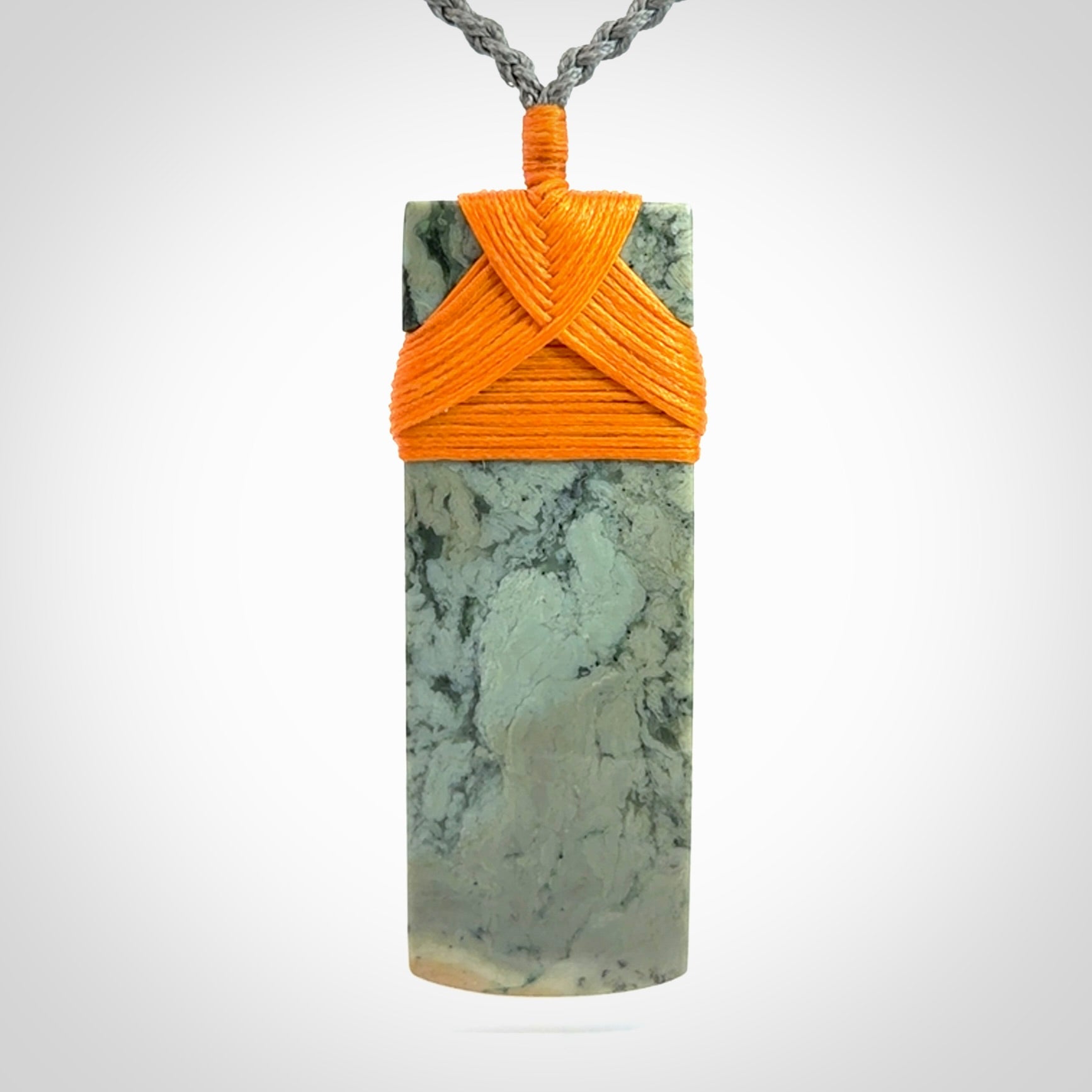 A Striking Jade Toki Pendant