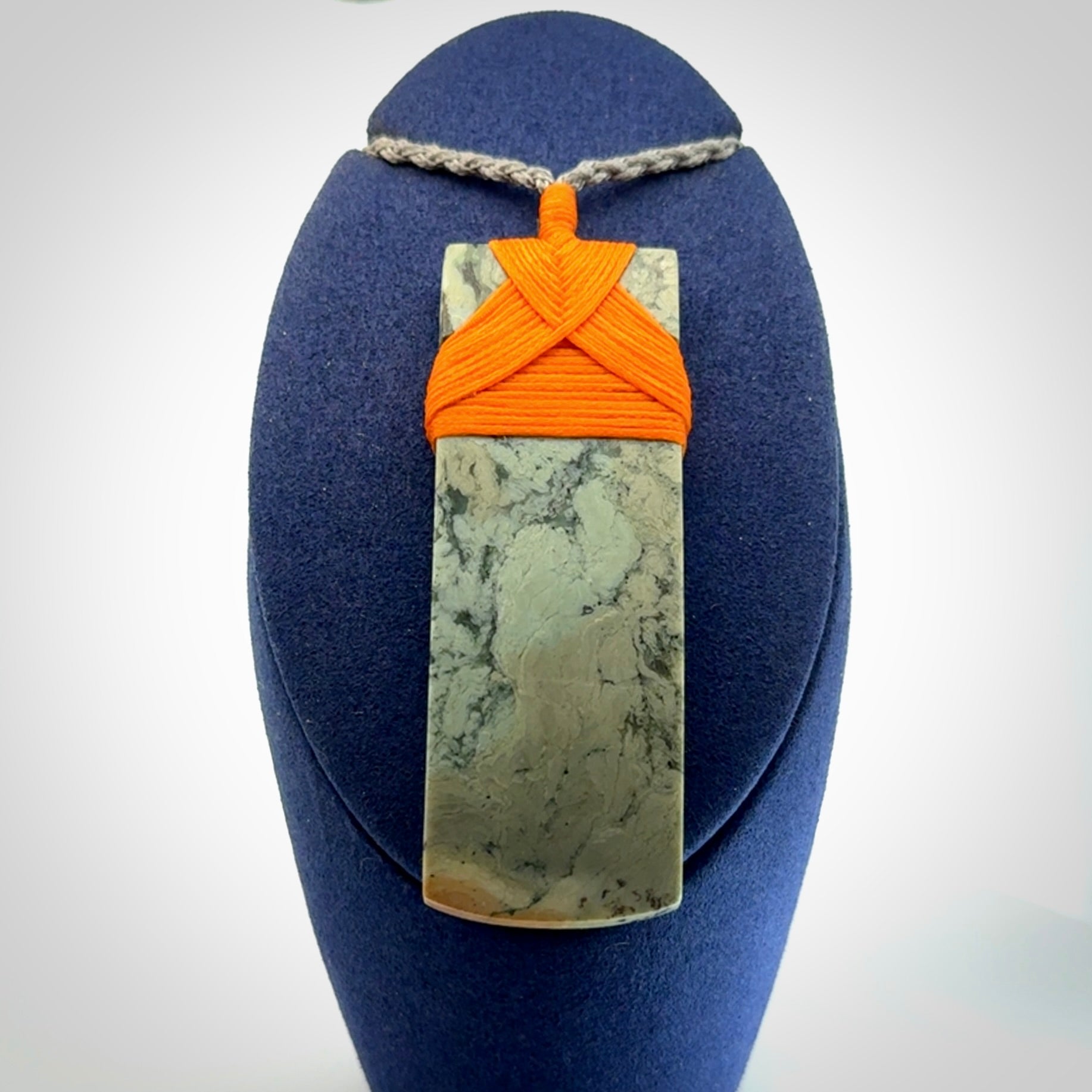 A Striking Jade Toki Pendant