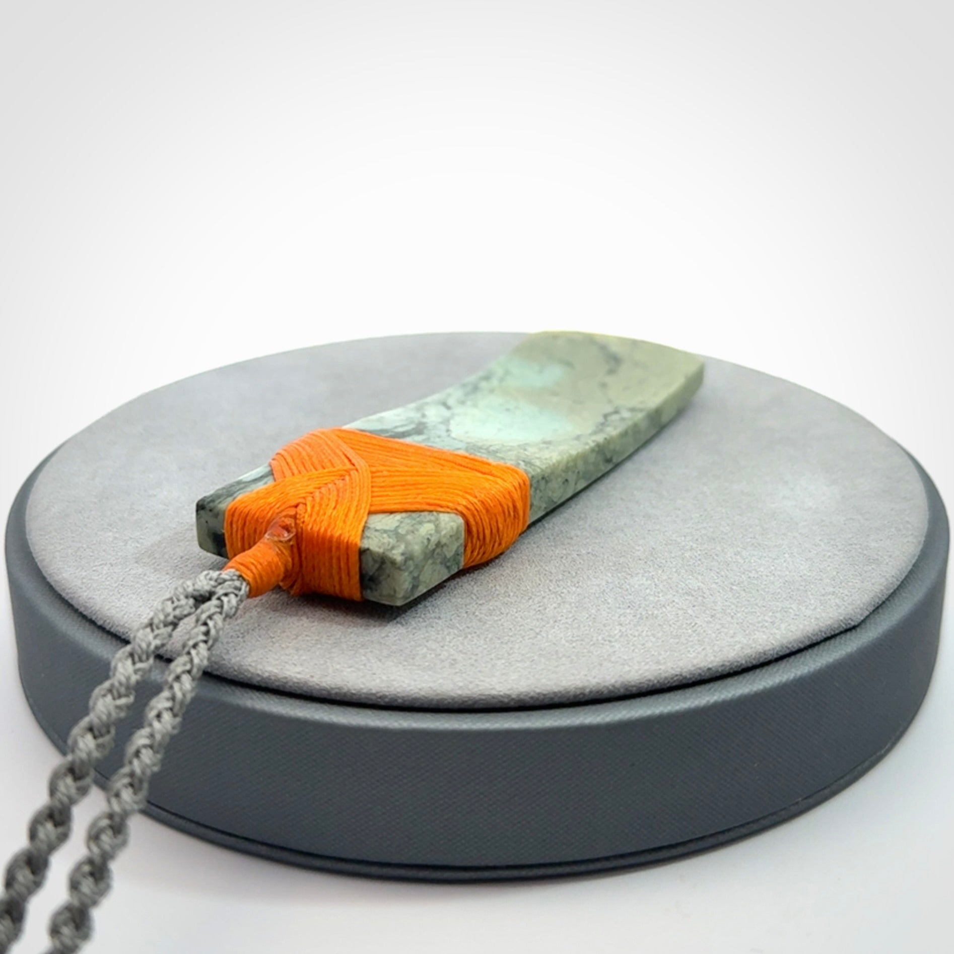 A Striking Jade Toki Pendant