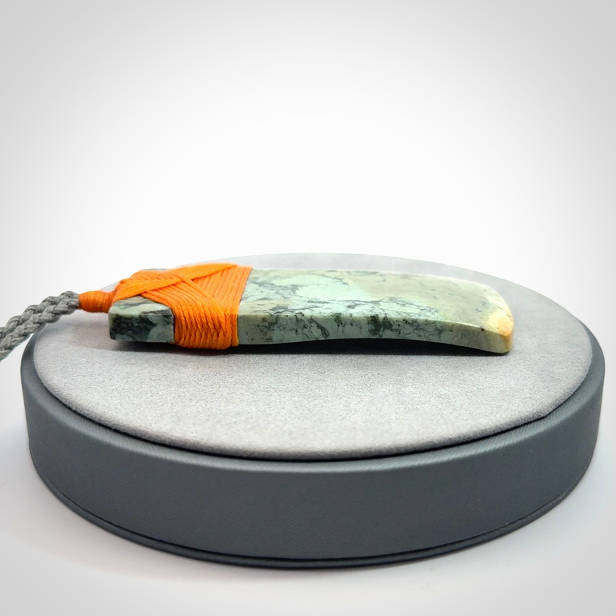 A Striking Jade Toki Pendant