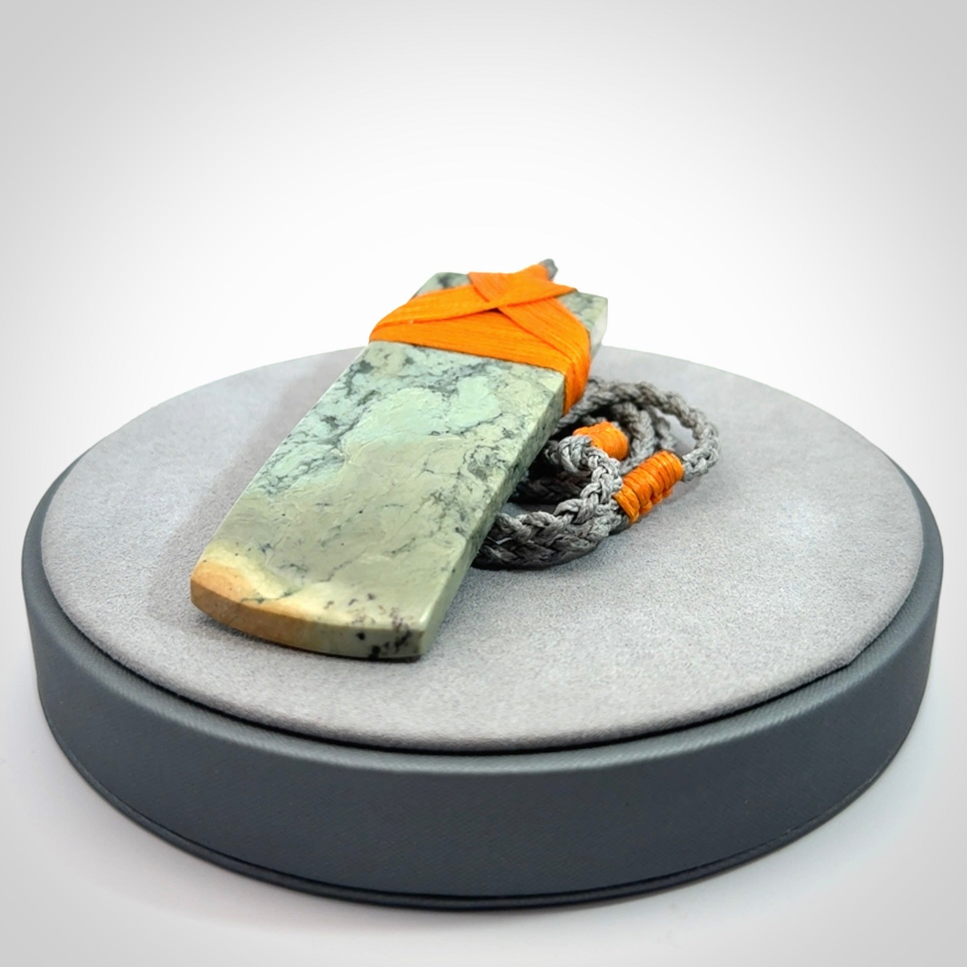 A Striking Jade Toki Pendant