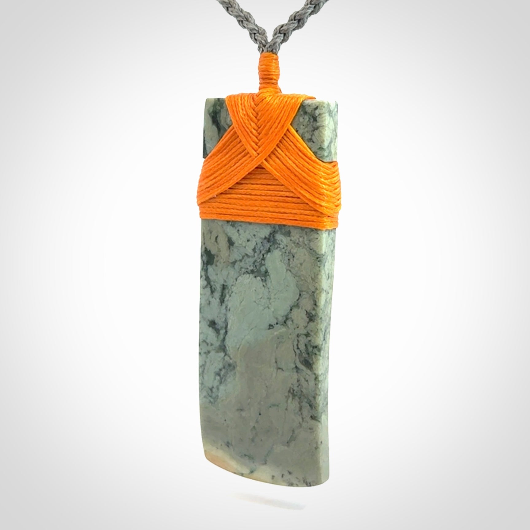A Striking Jade Toki Pendant