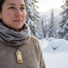 Woman wearing NZ Pacific Toki