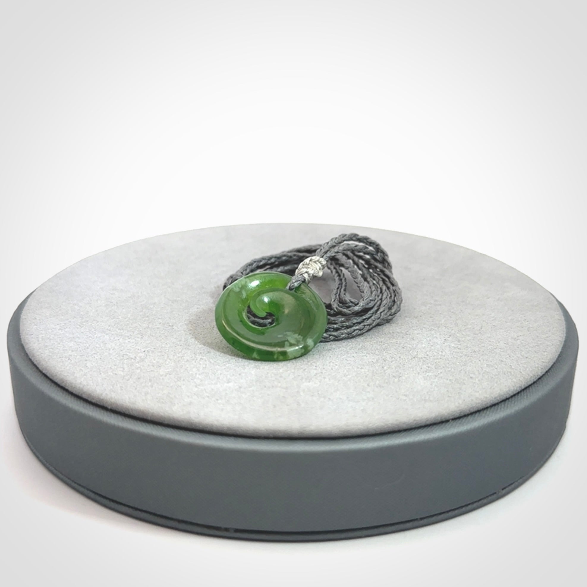 Beautiful, Small, New Zealand Pounamu Koru Pendants