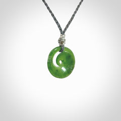 Beautiful, Small, New Zealand Pounamu Koru Pendants