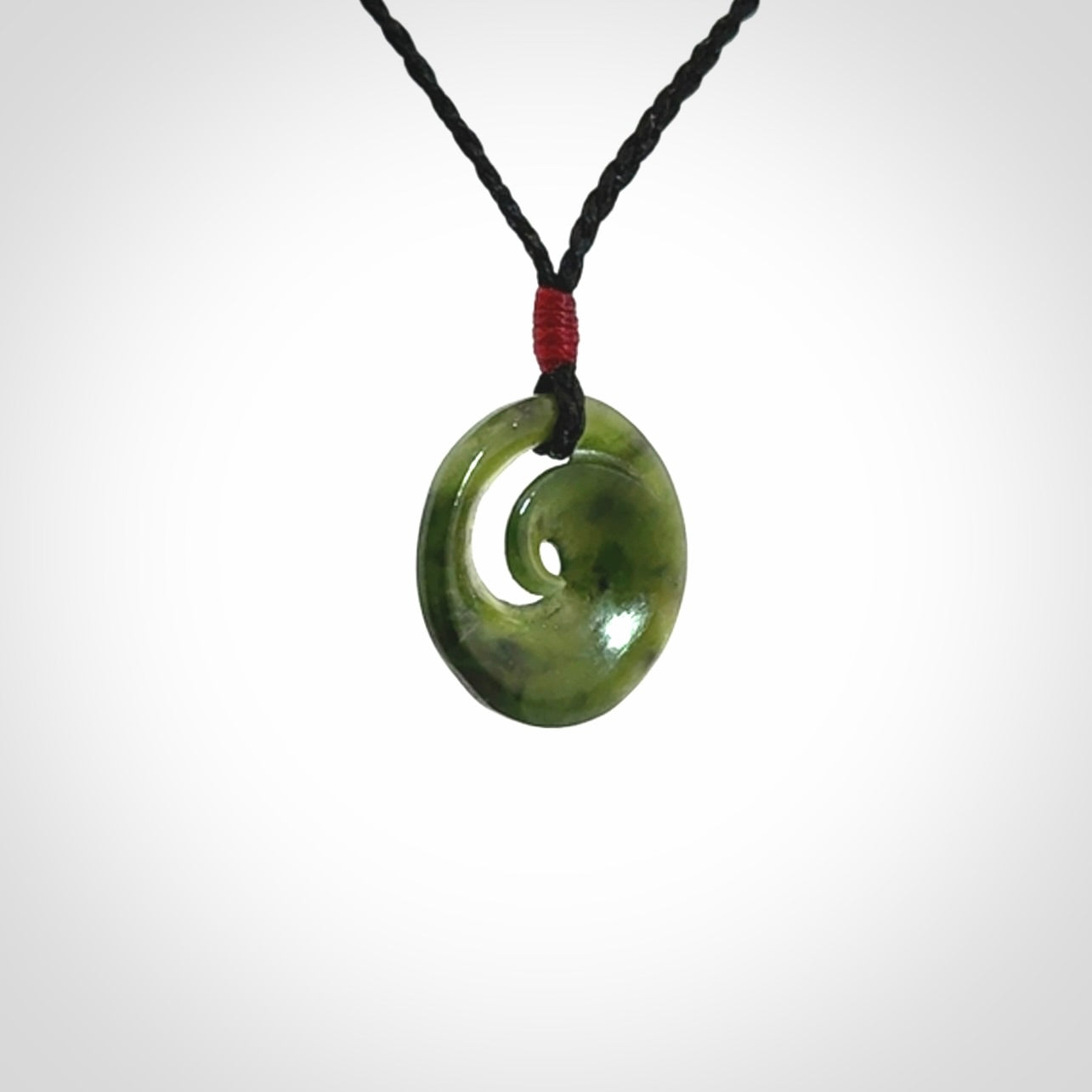 Wonderful, Small, New Zealand Pounamu Koru Pendants