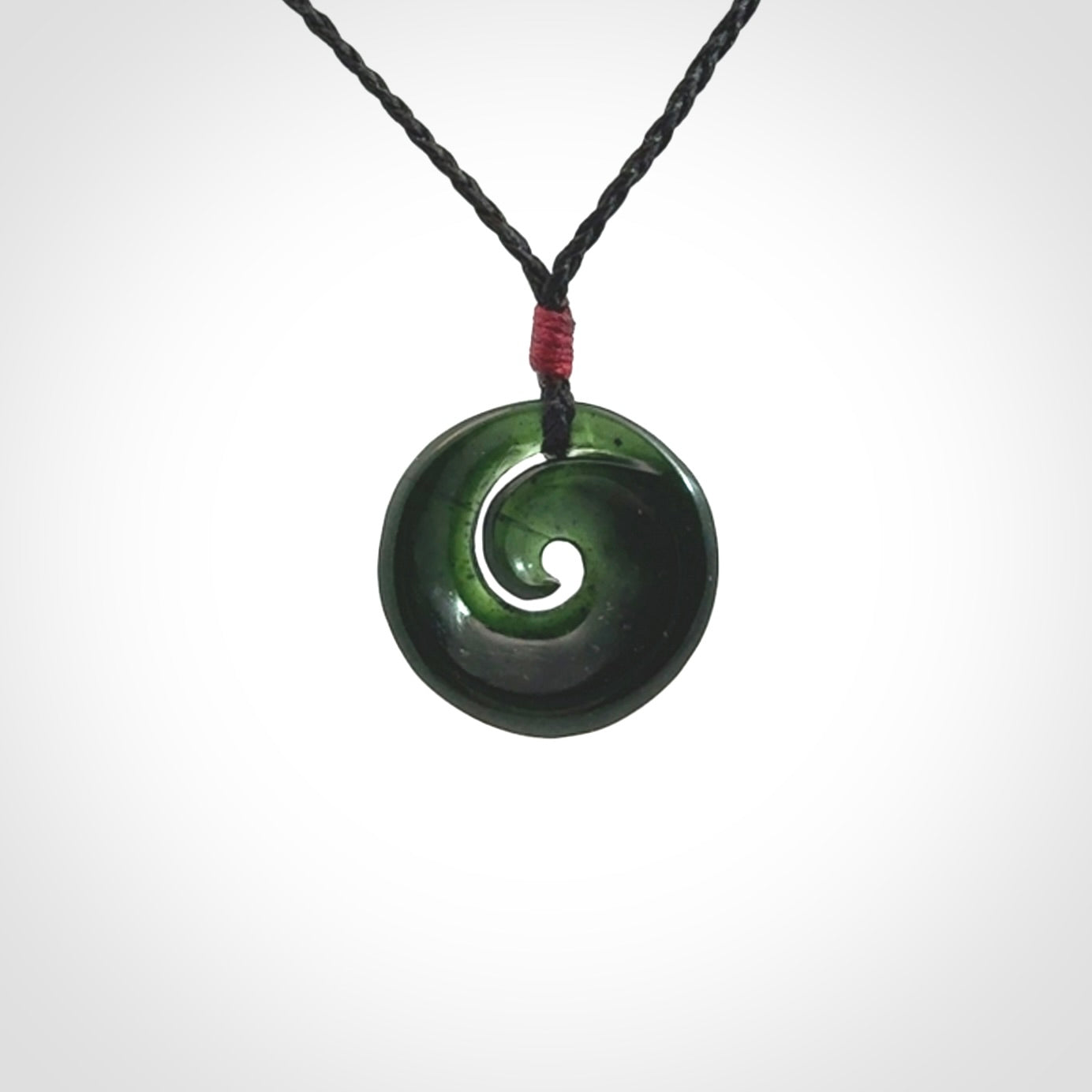 Wonderful, Small, New Zealand Pounamu Koru Pendants