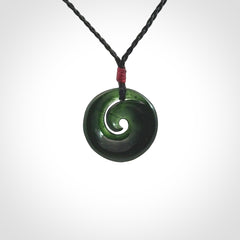 Wonderful, Small, New Zealand Pounamu Koru Pendants