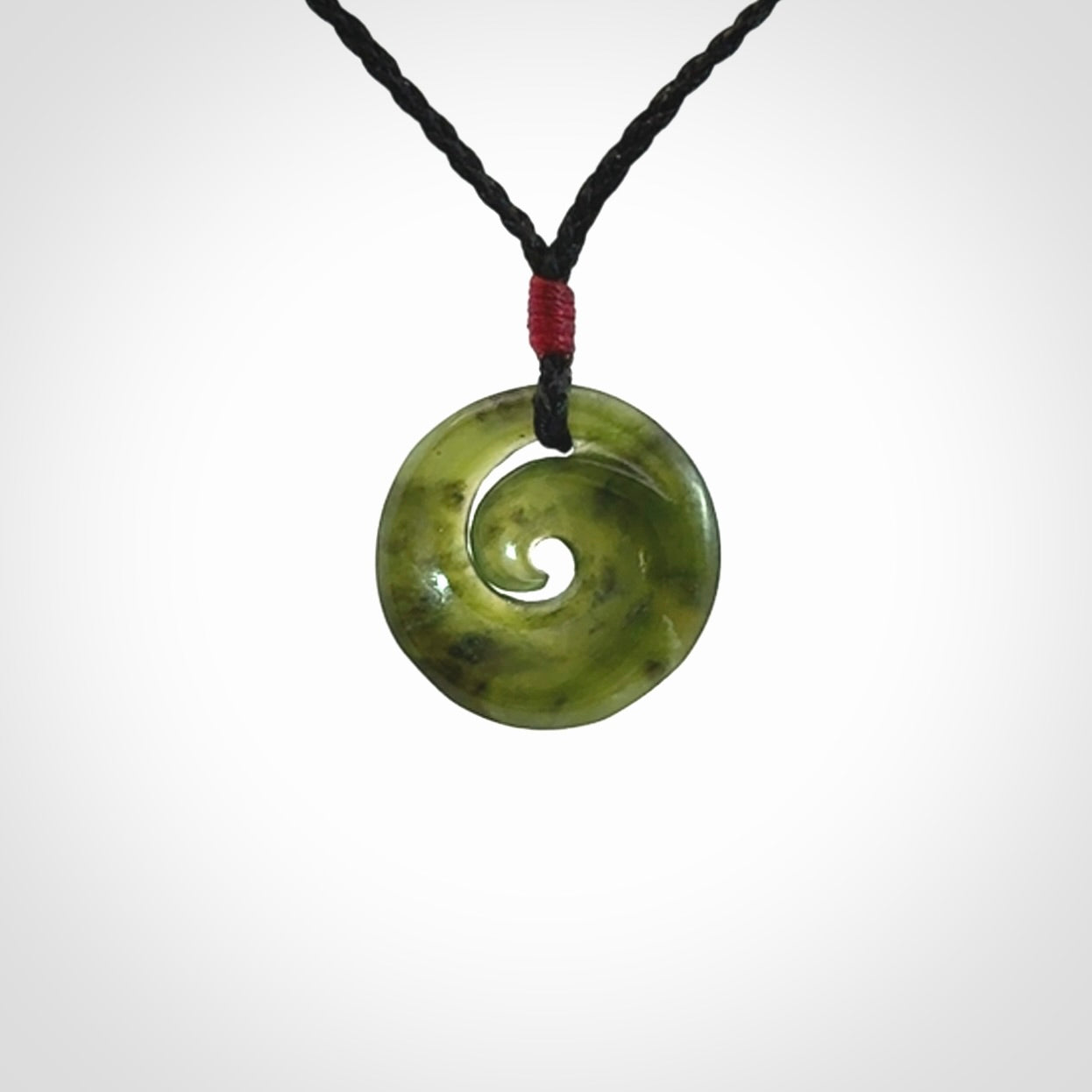 Wonderful, Small, New Zealand Pounamu Koru Pendants