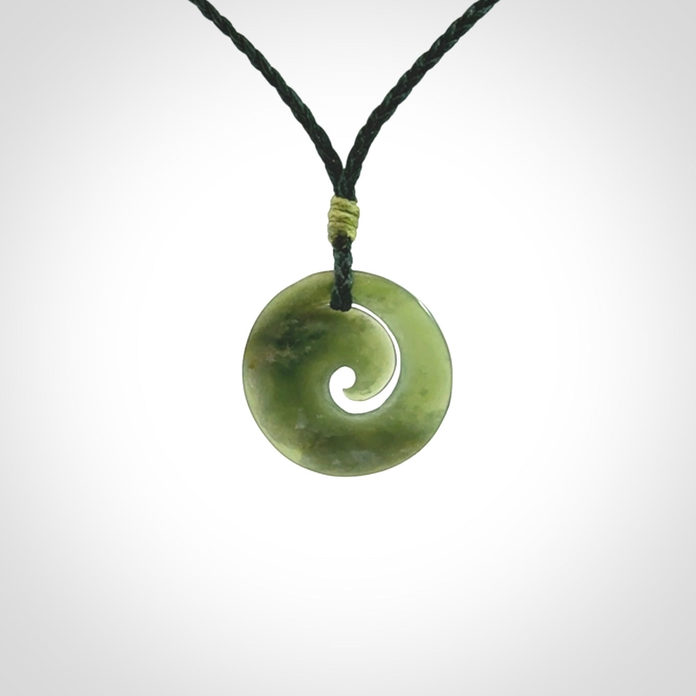 Wonderful, Small, New Zealand Pounamu Koru Pendants