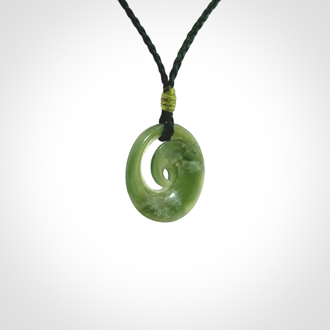 Wonderful, Small, New Zealand Pounamu Koru Pendants