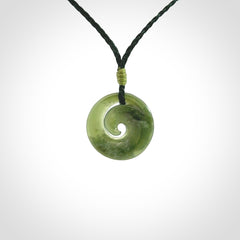 Wonderful, Small, New Zealand Pounamu Koru Pendants