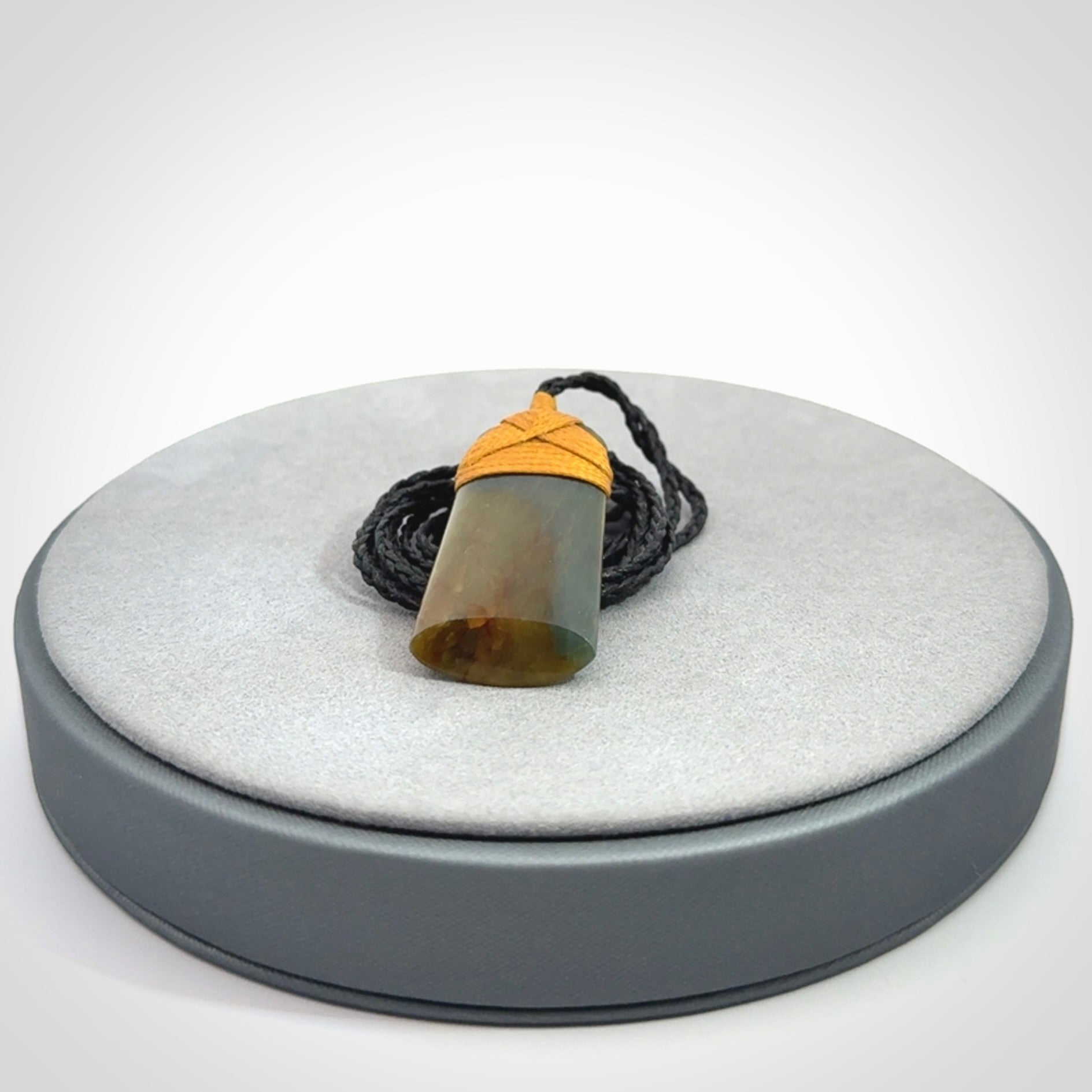 This beautiful toki pendant is carved in New Zealand Jade