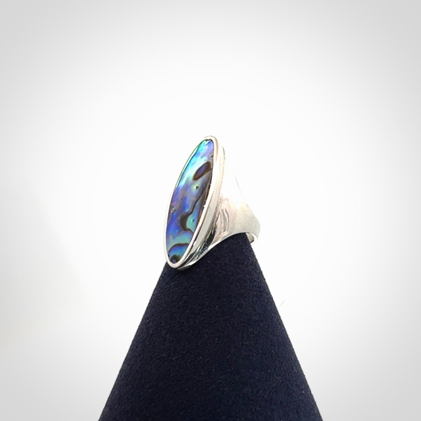 Paua and Sterling Silver ring