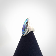 Paua and Sterling Silver ring