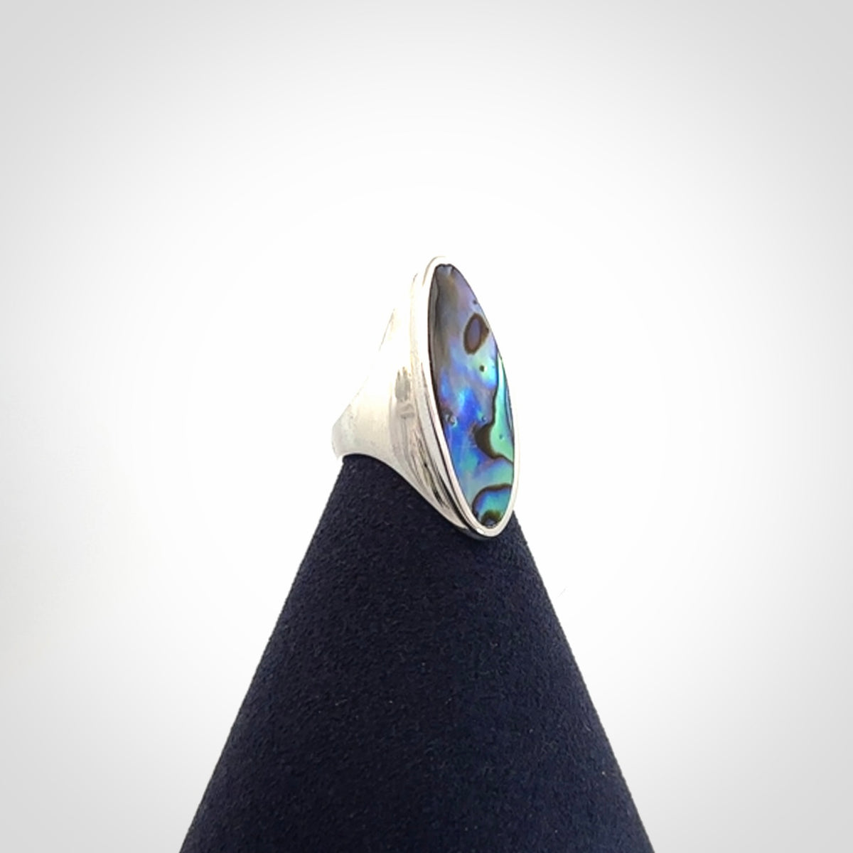 Paua and Sterling Silver ring