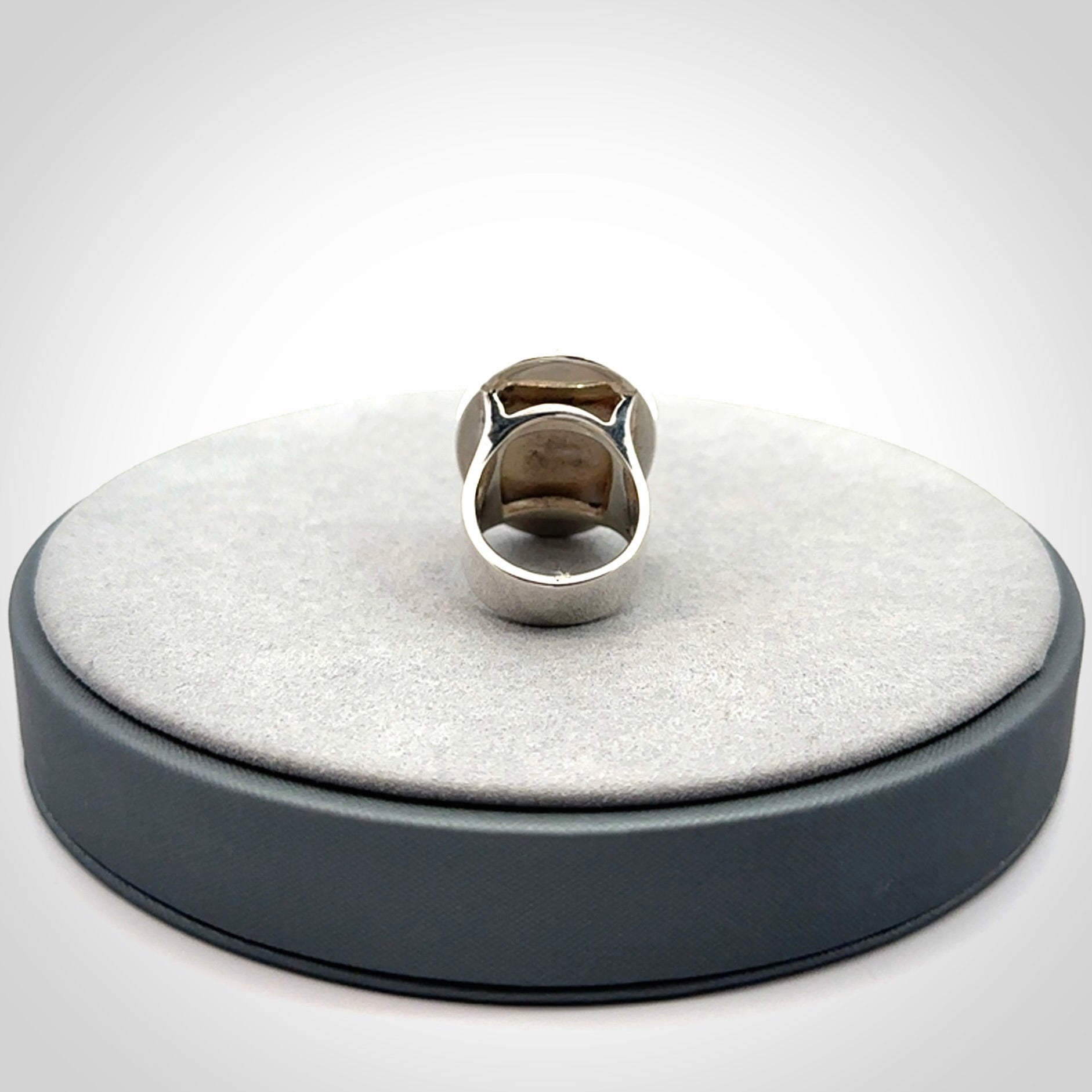 Paua shell and sterling silver ring