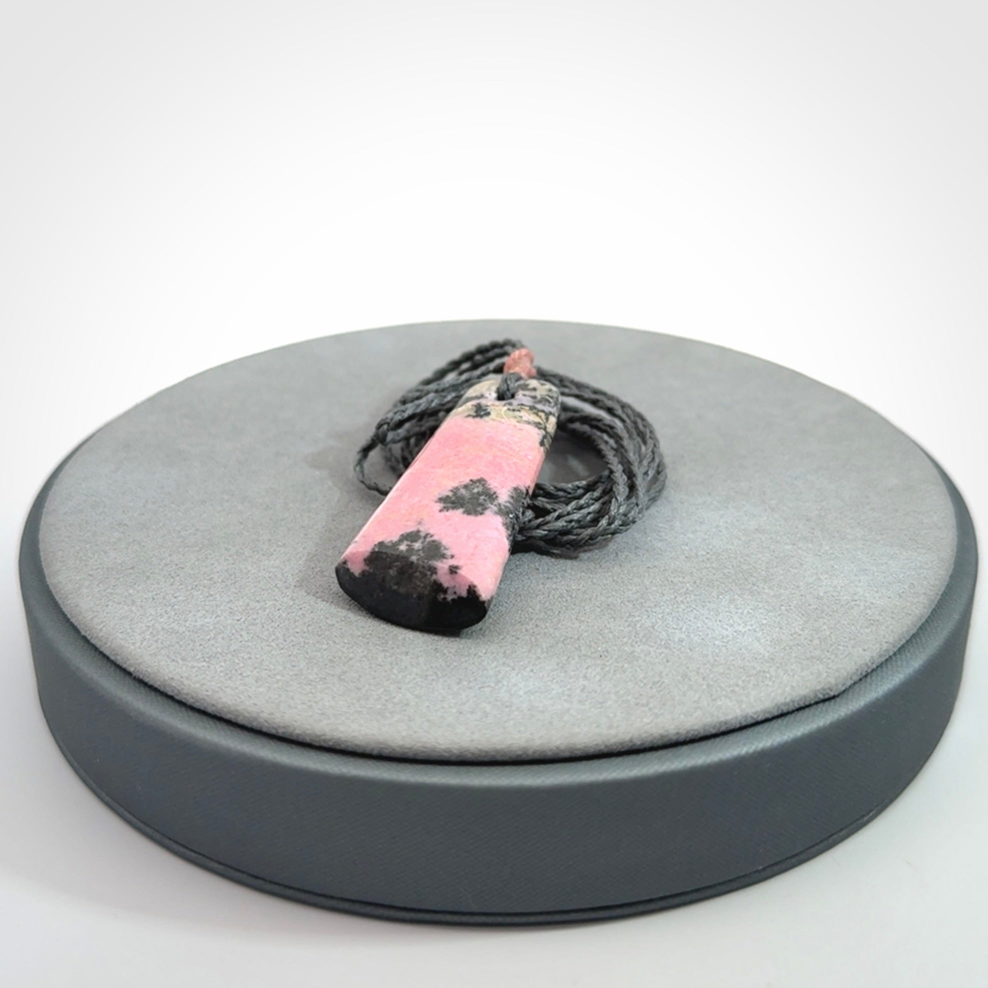 A gorgeous little pendant, carved in Aroha Stone