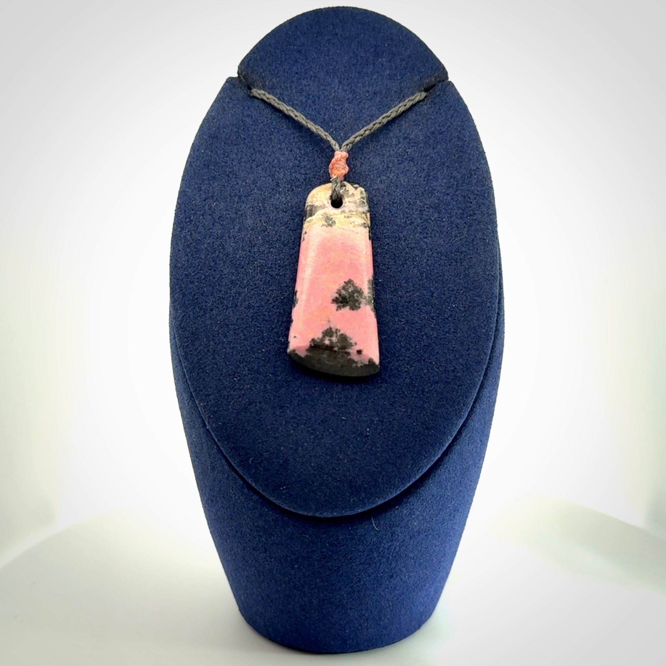 A gorgeous little pendant, carved in Aroha Stone