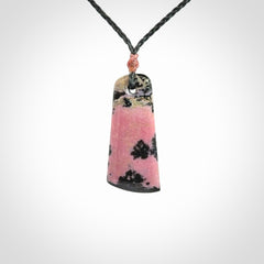 A gorgeous little pendant, carved in Aroha Stone