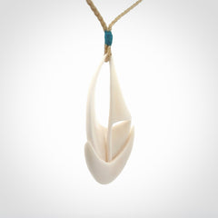 Beautiful Bone Sailboat Pendants