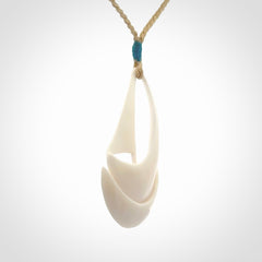 Beautiful Bone Sailboat Pendants