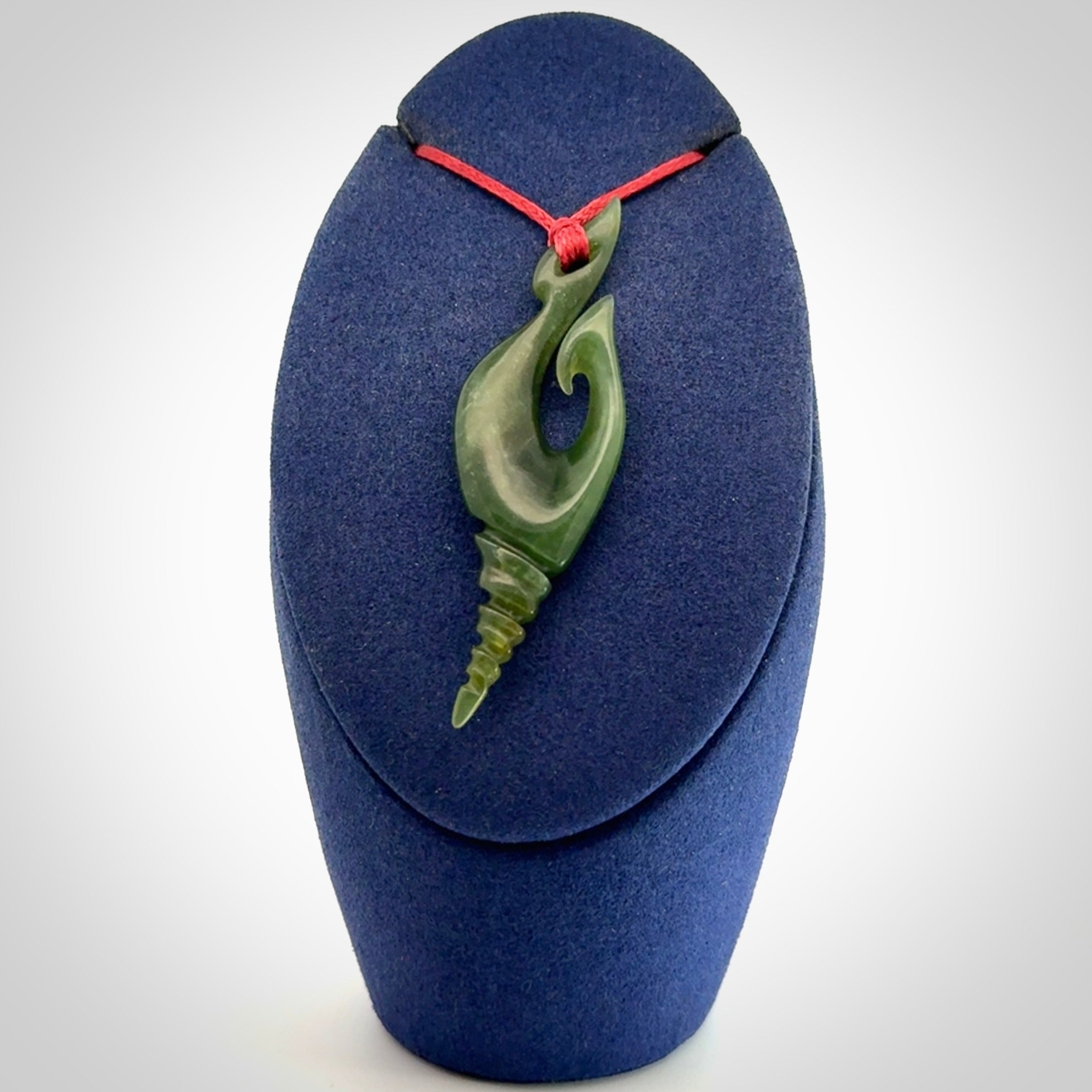 Hand Carved New Zealand Jade Art to Wear