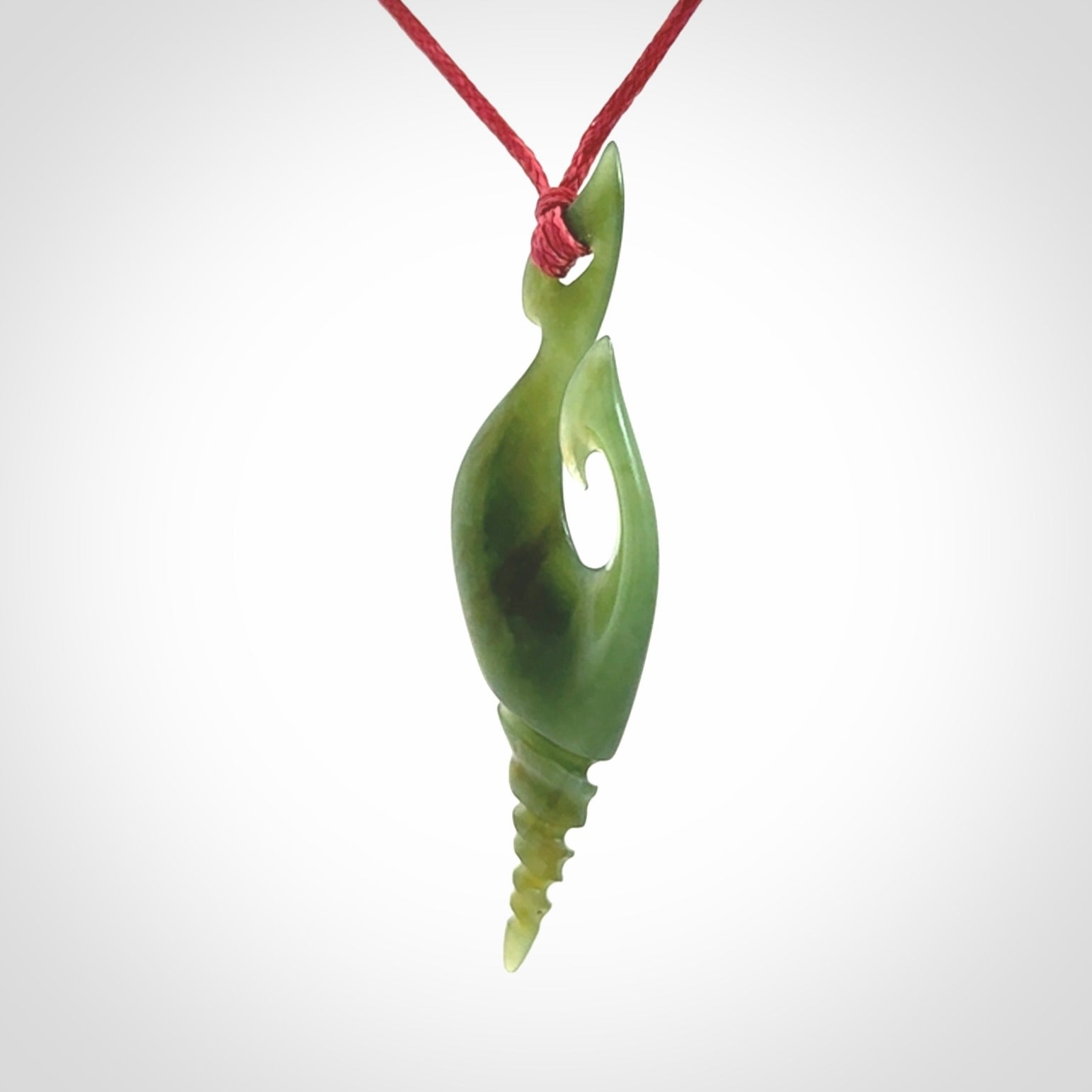 Hand Carved New Zealand Jade Art to Wear